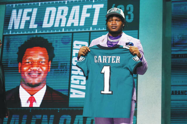 Eagles draft Georgia's Carter, who had role in fatal crash