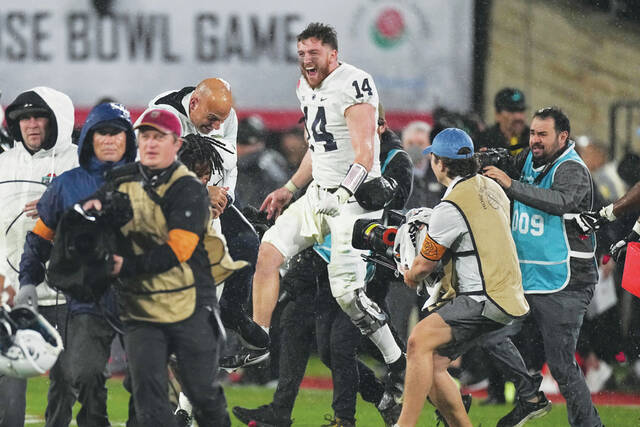 Jaguars draft Penn State TE Brenton Strange with No. 61 pick