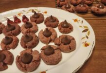 
			
				                                If you would like Cherry Blossom Cookies that are a cotton candy kind of pink, you should probably use white flour. Our test cook used her favorite, whole-wheat, which made the cookies darker, yet to the naked eye, still reddish. In this photo they appear more brownish.
                                 Mary Therese Biebel | Times Leader

			
		